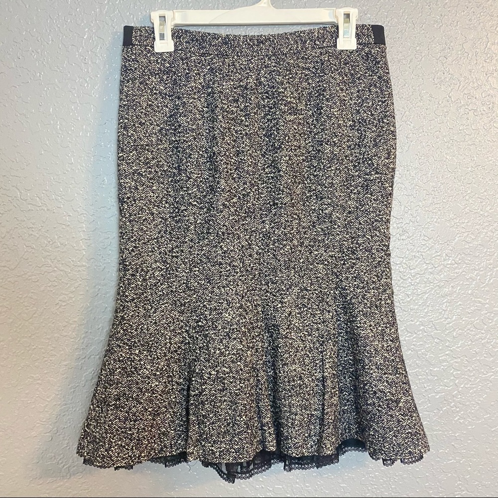 VINTAGE NEIMAN MARCUS WOOL PENCIL SKIRT